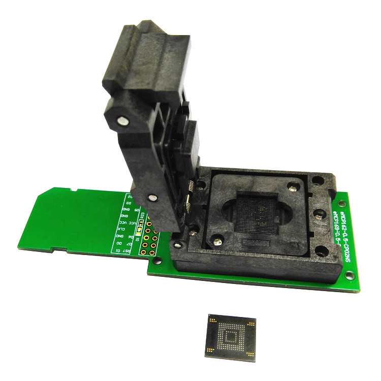 eMMC169/153 data recovery from Android phone SD style-eMMC169 reader/programming adapter
