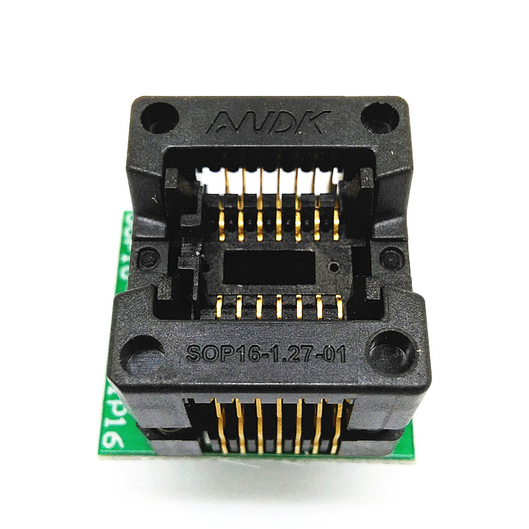 SOP14-SOIC14-SO14 Socket OTS14(16)-1.27-03 Socket SOP14(3.9)-1.27 Socket High quality IC Test & burn-in socket for SOP14/SOIC14/SO14 package 129