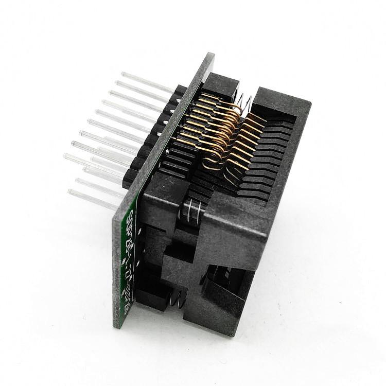 SOP18-SOIC18-SO18 Socket OTS18(28)-1.27-04 Socket SOP18(7.5)-1.27 Socket High quality IC Test & burn-in socket for SOP18/SOIC18/SO18 package 137