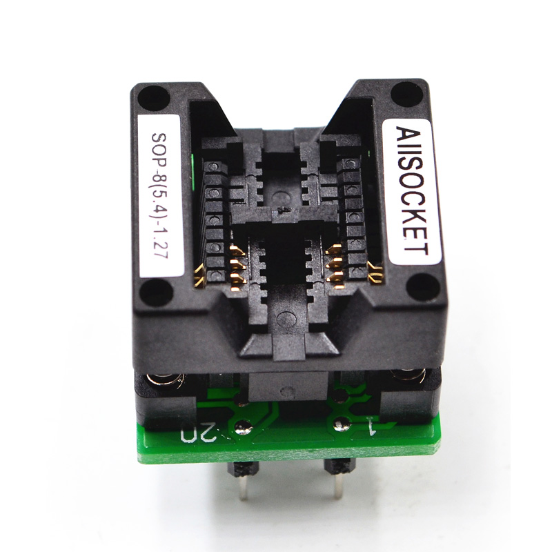 SOP8-SOIC8-SO8 Socket OTS8(20)-1.27-01 Socket SOP8(5.4)-1.27 Socket High quality IC Test & burn-in socket for SOP8/SOIC8/SO8 package 132