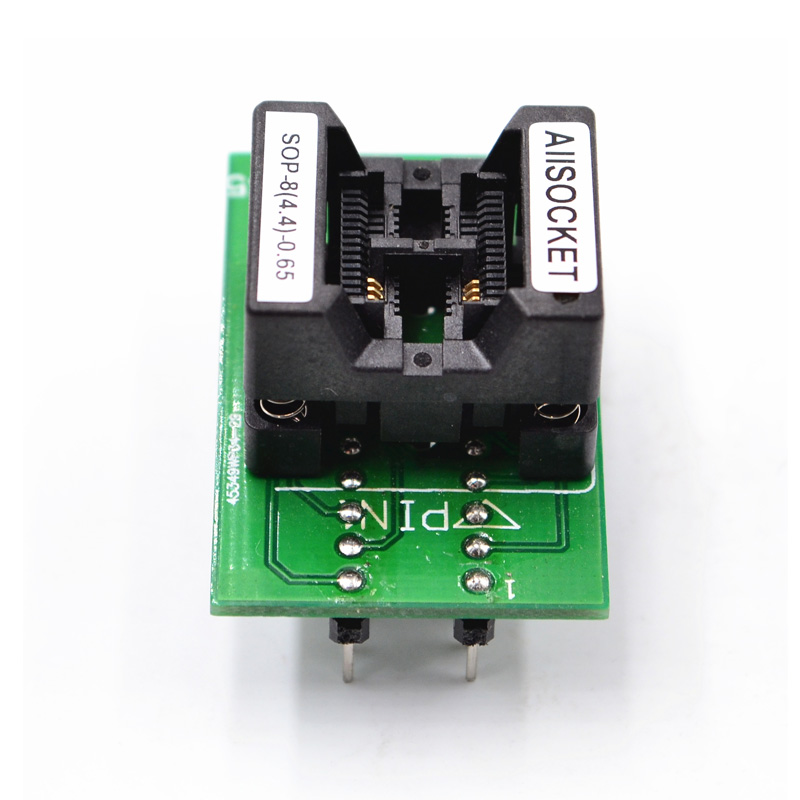 SSOP8-TSSOP8 Socket OTS8(28)-0.65-01 Socket SSOP8(4.4)-0.65 Socket High quality IC Test & burn-in socket for SSOP8/TSSOP8 package 141