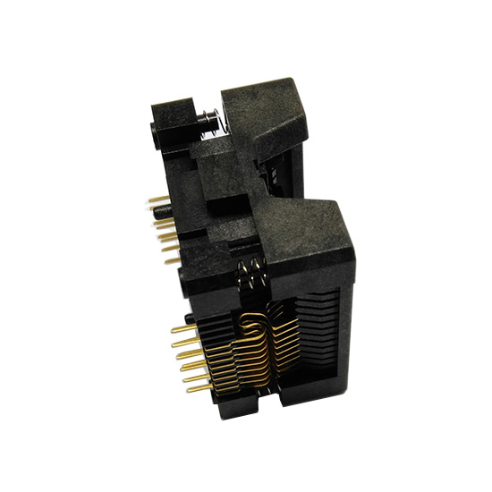 SOP18-SOIC18-SO18 Socket OTS18(28)-1.27-04 Socket SOP18(7.5)-1.27 Socket High quality IC Test & burn-in socket for SOP18/SOIC18/SO18 package 113