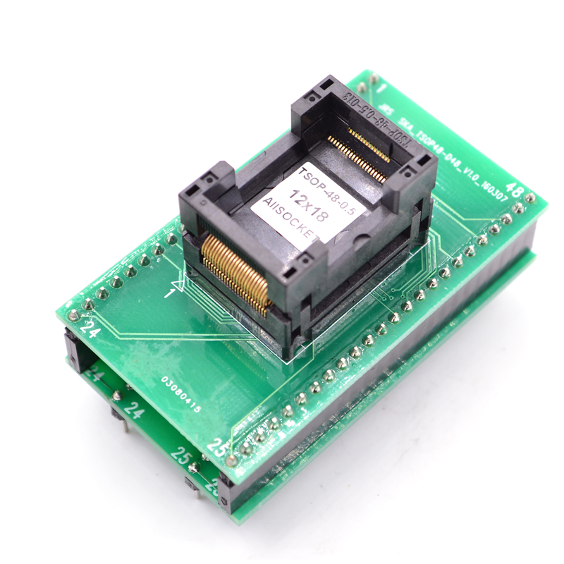 TSOP48-0.5-12X18-IC354-0482-031/035-Test & burn-in adapter