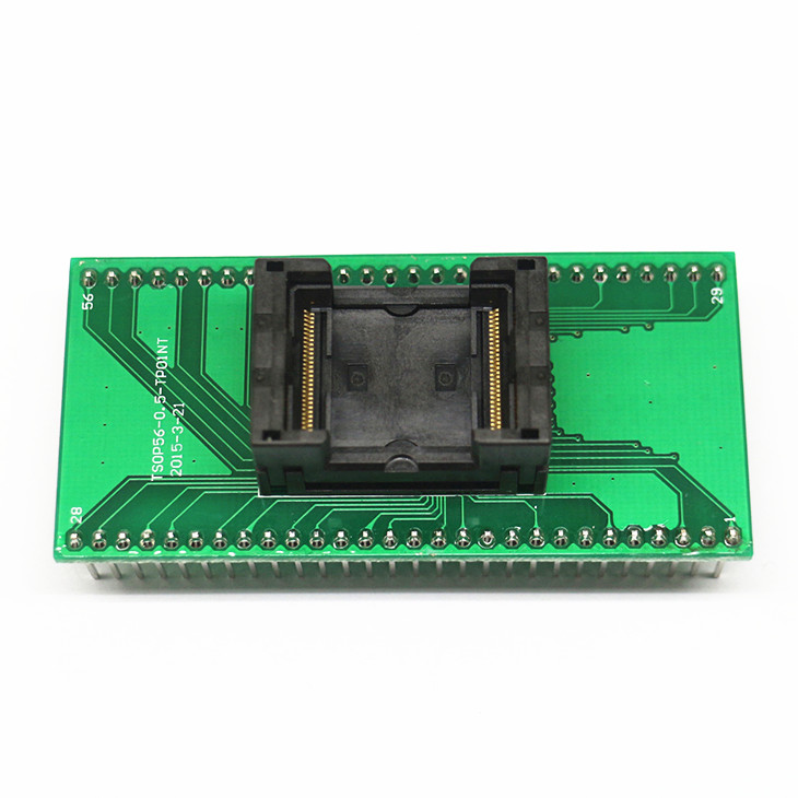 TSOP56-0.5- Socket IC354-0562-010 Socket TSOP56-0.5 Socket High quality IC Test & burn-in adapter for TSOP56-0.5/ package 175